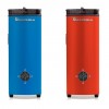 Mythos Custom Color Examples (back panel view), Left to Right: Black, Blue, Red, White
